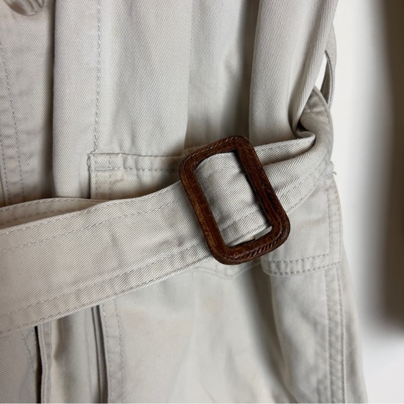 Vintage LizWear Safari Khaki Jacket with Belt - Picture 3 of 14